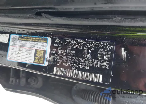 2021 Kia Seltos Lx from USA, damaged, VIN KNDEPCAA9M7102596